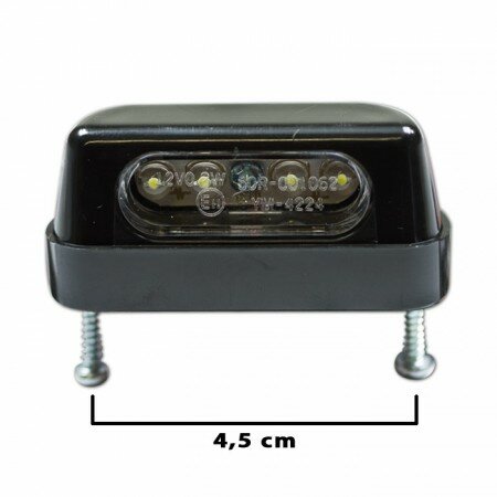 LED-Kennzeichenbeleuchtung "Zest" | ABS