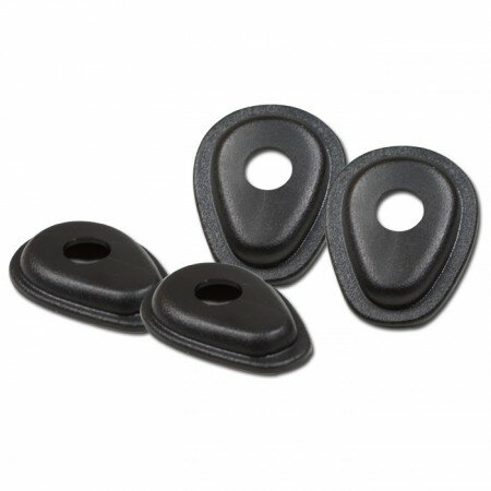 Indy Spacer "Yamaha "| schwarz | ABS | ISY2 VPE 4 Stck | Maße: L 40 x L 31mm