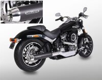 Miller Independence | Euro 4 Slip-On Auspuff f&uuml;r Harley Davidson Sport Glide