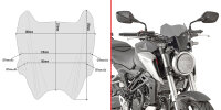 GIVI Windschild get&ouml;nt, 210 mm hoch, 280 mm breit f&uuml;r Honda CB 125 R / CB 300 R (18-21)
