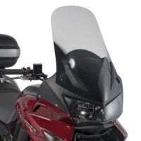 GIVI Windschild transparent, 600 mm hoch, 480 mm breit f&uuml;r Honda XL 1000V Varadero / ABS (03-12), m. ABE