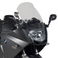 GIVI Windschild transparent, 450 mm hoch, 320 mm breit f&uuml;r BMW F 800 S/ST (06-16), mit ABE, Kantenschutz