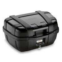 GIVI Trekker 52 - Monokey Koffer schwarz mit Alu Cover schwarz / Max Zuladung 10 kg