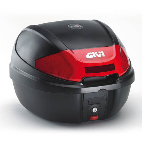 GIVI E300 - Monolock Topcase mit Platte schwarz matt / Max Zuladung 3 kg