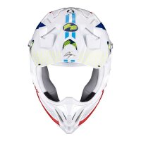 Scorpion VX-22 Air Ares White Blue Red