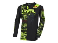 ONeal ELEMENT Jersey ATTACK V.23 black/neon yellow L