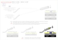 Arrow GP2 silencers kit Aprilia RSV 4 RR / RF 17-18