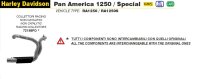 72188PD-Arrow Krümmer Pan America 1250 20-22