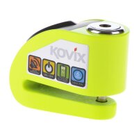 Kovix Alarmbremsscheibenschloss KD6 fluo-grün - 6 mm...