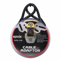 Kovix Sicherheitskabel und Adapter Set für KD6 - 150 cm