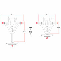 HIGHSIDER AKRON-RS für Yamaha MT-125 14-19, ohne...