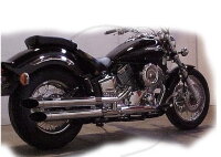 Schalld&auml;mpfer Silvertail K02 Yamaha XVS 1100 Drag Star
